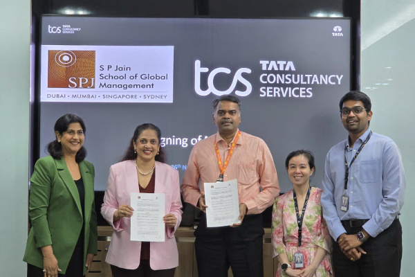 SP Jain signs MoU with Tata Consultancy Services (TCS) Asia Pacific